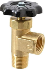 Parker - FNPTF x MNPTF End Connection Brass Truck Valve - 3.15" OAL, 1/2" Pipe - Caliber Tooling