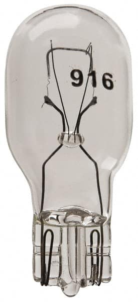 Value Collection - 12 Volt, Side Marker Automotive Miniature Lamp - 2 Watt, Clear - Caliber Tooling