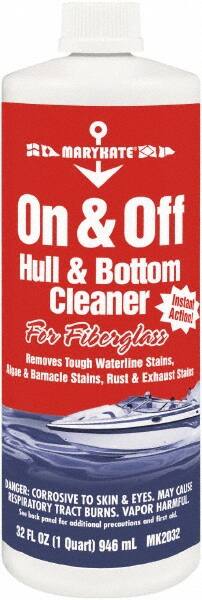 CRC - Water-Based Solution Hull and Bottom Cleaner - 32 Ounce Bottle, 32° F Freezing Point - Caliber Tooling