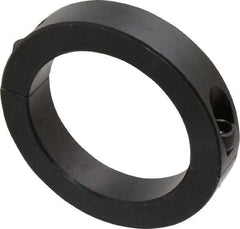 Climax Metal Products - 3-1/4" Bore, Steel, Two Piece Clamp Collar - 4-1/2" Outside Diam, 7/8" Wide - Caliber Tooling