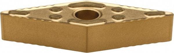 Kennametal - VNMG332 P Grade KC850 Carbide Turning Insert - TiC/TiCN/TiN Finish, 35° Diamond, 3/8" Inscr Circle, 3/16" Thick, 1/32" Corner Radius - Caliber Tooling