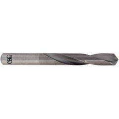 Screw Machine Length Drill Bit: 0.1181″ Dia, 135 °, Solid Carbide Bright/Uncoated, Right Hand Cut, Spiral Flute, Straight-Cylindrical Shank, Series 215