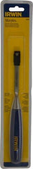 Irwin - 10-3/4" OAL x 3/8" Blade Width Wood Chisel - Polypropylene Handle - Caliber Tooling