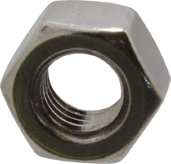 Value Collection - M8x1.25 Metric Coarse Stainless Steel Right Hand Heavy Hex Nut - 13mm Across Flats, 8mm High, Uncoated - Caliber Tooling