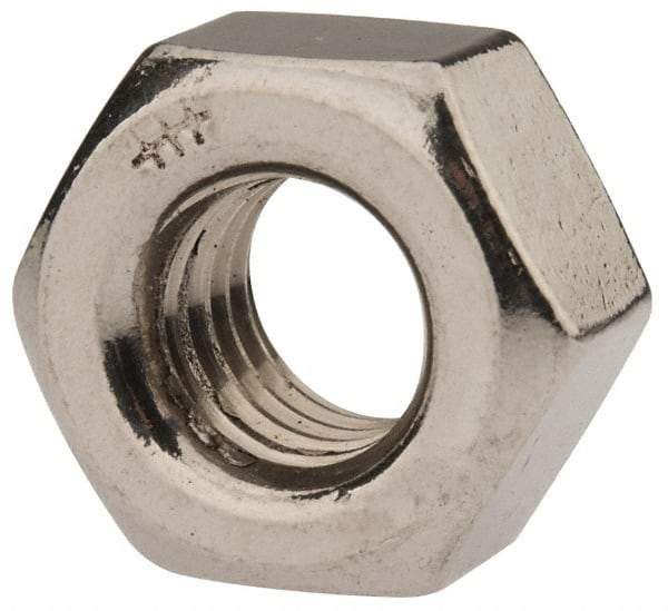 Value Collection - M10x1.50 Metric Coarse Stainless Steel Right Hand Heavy Hex Nut - 17mm Across Flats, 10mm High, Uncoated - Caliber Tooling