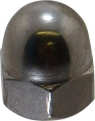 Value Collection - M8x1.25 Metric Coarse, 13mm Width Across Flats, Uncoated, Stainless Steel Acorn Nut - 15mm Overall Height, Austenitic A2, DIN 1587 - Caliber Tooling