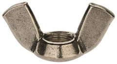 Value Collection - M10x1.50 Metric Coarse, Stainless Steel Standard Wing Nut - Grade 18-8, Austenitic Grade A2, 51mm Wing Span, 25mm Wing Span - Caliber Tooling