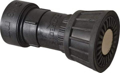 Value Collection - 1-1/2" Hose Diam NST Constant Flow Hose Nozzle - 95 Max GPM, Polyurethane, 100 psi - Caliber Tooling