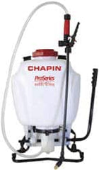 Chapin - 4 Gal Garden Backpack Sprayer - Reinforced Hose, Polyethylene Tank, For Industrial Applications - Caliber Tooling