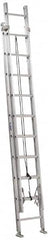 Louisville - 16' High, Type IA Rating, Aluminum Industrial Extension Ladder - Caliber Tooling