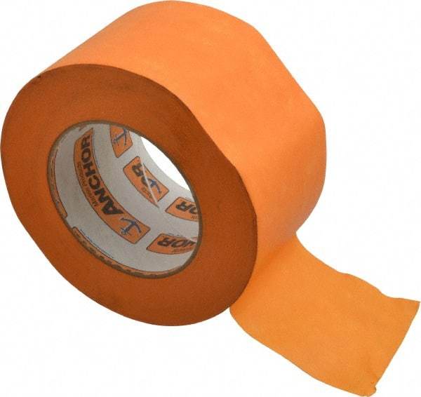 Intertape - 3" Wide x 60 Yd Long Orange Paper Masking Tape - Series Orange Mask, 7.1 mil Thick, 23 In/Lb Tensile Strength - Caliber Tooling