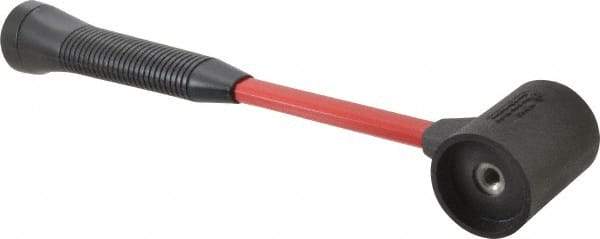 Proto - 1-1/2 Lb Head 2" Face Soft Face Hammer without Faces - 14" OAL, Fiberglass Handle - Caliber Tooling