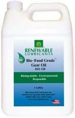 Renewable Lubricants - 1 Gal Bottle, Mineral Gear Oil - 24°F to 518°F, 252 St Viscosity at 40°C, 34 St Viscosity at 100°C, ISO 320 - Caliber Tooling