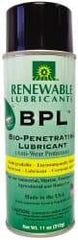 Renewable Lubricants - 11 oz Aerosol Thin Oily Film Penetrant/Lubricant - -22°F to 295°F - Caliber Tooling