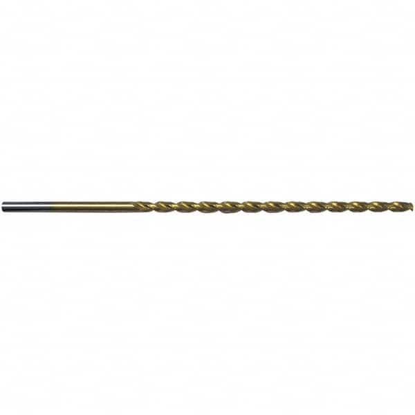 Guhring - 1/8" 2-Flute High Speed Steel Extra Length Drill Bit - Caliber Tooling