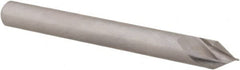 Hertel - #5/0 Plain Cut 60° Incl Angle High Speed Steel Combo Drill & Countersink - Caliber Tooling