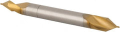 Hertel - #4/0 Plain Cut 60° Incl Angle High Speed Steel Combo Drill & Countersink - Caliber Tooling