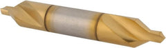 Hertel - #4 Plain Cut 60° Incl Angle High Speed Steel Combo Drill & Countersink - Caliber Tooling