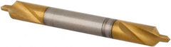 Hertel - #1 Plain Cut 90° Incl Angle High Speed Steel Combo Drill & Countersink - Caliber Tooling