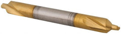 Hertel - #2 Plain Cut 82° Incl Angle High Speed Steel Combo Drill & Countersink - Caliber Tooling