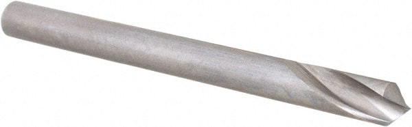 Hertel - 5mm Body Diam, 90°, 2-3/8" OAL, Cobalt Spotting Drill - Caliber Tooling