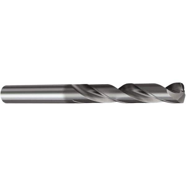 Sandvik Coromant - 9.7mm 140° Spiral Flute Solid Carbide Screw Machine Drill Bit - Caliber Tooling