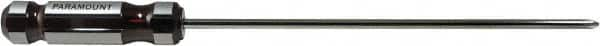 Paramount - #2, 14-9/16" OAL, Standard Phillips Screwdriver - 10" Blade Length, Round Shank, Acetate Handle - Caliber Tooling