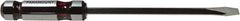 Paramount - 318mm OAL Standard Slotted Screwdriver - 203mm Blade Length, Square Shank, Acetate Handle - Caliber Tooling