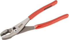 Proto - 10" OAL, 2-11/64" Jaw Length, 1-13/32" Jaw Width, Slip Joint Combination Pliers - 2 Positions, Serrated Jaw, Regular Nose Head, Standard Tool - Caliber Tooling