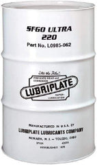 Lubriplate - 55 Gal Drum, Synthetic Gear Oil - 8°F to 420°F, 1088 SUS Viscosity at 100°F, 210 SUS Viscosity at 210°F, ISO 220 - Caliber Tooling