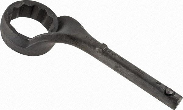 Proto - 2-15/16" 12 Point Pull Wrench - Single End, 14-5/16" OAL, Steel, Black Finish - Caliber Tooling