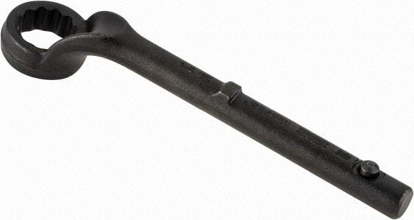 Proto - 1-5/16" 12 Point Pull Wrench - Single End, 10-13/16" OAL, Steel, Black Finish - Caliber Tooling