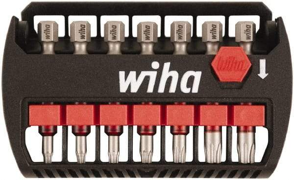 Wiha - 7 Piece, Bit Set - Torx Point - Caliber Tooling