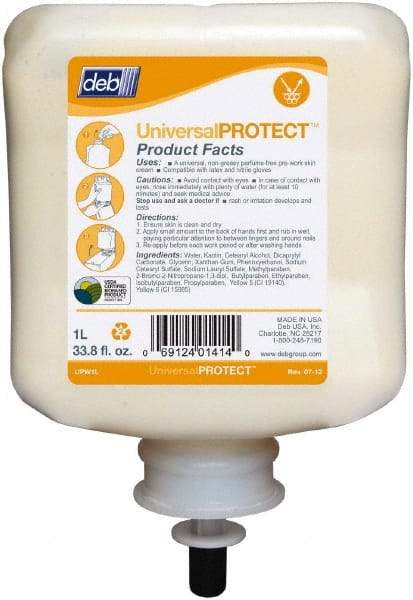 SC Johnson Professional - 1 L Barrier & Pre-Work Cream - Comes in Cartridge, Fragrance Free, Silicone Free - Caliber Tooling