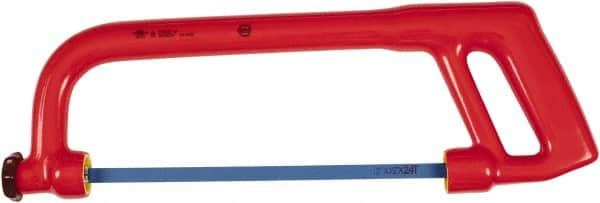 Wiha - 12" Hacksaw - 3-13/32" Throat Depth, Insulated Handle - Caliber Tooling