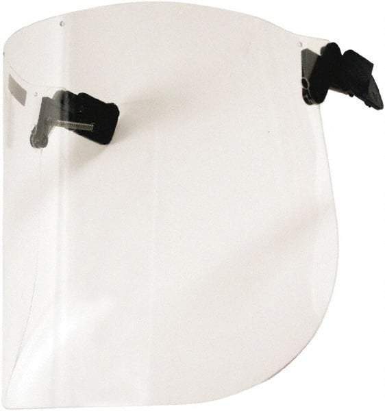 3M - Polycarbonate Face Shield - 6-3/4 Inch High x 13-1/2 Inch Wide x 0.13 Inch Thick, Shade 10, Compatible with 3M Peltor Hard Hat Adapter P3EV/2 and 3M Peltor Cap-Mounted Earmuff - Caliber Tooling