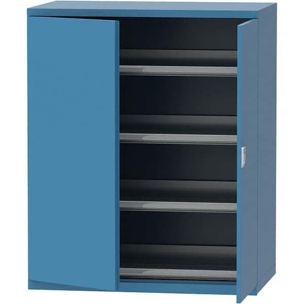 LISTA - 159 Compartment Bright Blue Steel Modular Storage Cabinet - Caliber Tooling