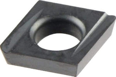 Kennametal - CDHH1.20.61 Grade KCU10 Carbide Turning Insert - AlTiN Finish, 80° Diamond, 5/32" Inscr Circle, 0.04 Thick, 1/64" Corner Radius - Caliber Tooling