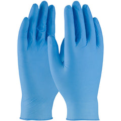 ‎63-331PF/S Disposable Gloves - Ambi-Dex Disposable Nitrile - 4 mil Blue - Premium Grade - Powder Free