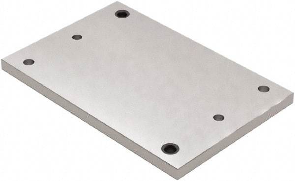 Jergens - 15" Long x 10" Wide Steel Fixture Plate - 3/4" Plate Thickness - Caliber Tooling