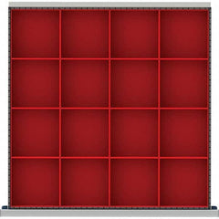 LISTA - 16-Compartment Drawer Divider Layout for 3.15" High Drawers - Caliber Tooling