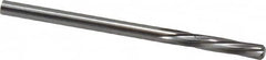 Magafor - #30 Solid Carbide 6 Flute Chucking Reamer - Spiral Flute, 0.1283" Straight Shank, 19/32" Flute Length, 2-1/4" OAL - Caliber Tooling