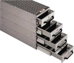 Jobox - 12" Wide x 24" High x 50" Deep Utility Chest - Fits Van Floor or Truck Bed - Caliber Tooling