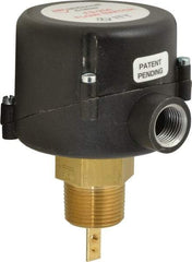 McDonnell & Miller - 160 psi, Brass Housing, General Purpose Flow Switch - 5.1 to 131.1 GPM, 120 VAC Voltage - Caliber Tooling