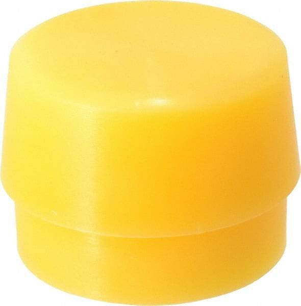 Garland - 2" Face Diam, Grade Extra Hard, Yellow Hammer Tip/Face - Plastic - Caliber Tooling