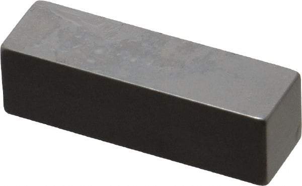 Mitutoyo - 0.35" Rectangular Steel Gage Block - Accuracy Grade 0, Includes Certificate of Inspection - Caliber Tooling