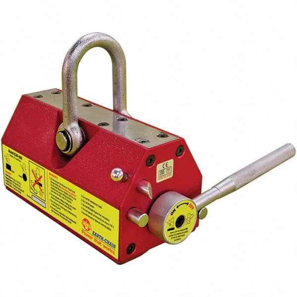 Techniks - Lift Magnets Type: Magnetic Lifter Load Capacity (Lb.): 1,320 - Caliber Tooling