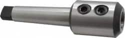 Interstate - 4MT Taper Shank 1" Hole End Mill Holder/Adapter - 82.5mm Projection - Exact Industrial Supply