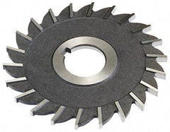 Keo - 3" Diam x 13/16" Width of Cut, 20 Teeth, High Speed Steel Side Milling Cutter - Straight Teeth, Uncoated - Caliber Tooling