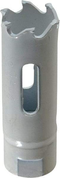 Lenox - 3/4" Diam, 1-1/2" Cutting Depth, Hole Saw - Carbide-Tipped Saw, Toothed Edge - Caliber Tooling